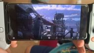 I couldn't record footage, but wow, did FF16 look amazing on the Backbone One PlayStation Edition (Image via Jason Parker/Sportskeeda)